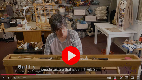 VIDEO: Fiber Artists showcase their use of Suri alpaca